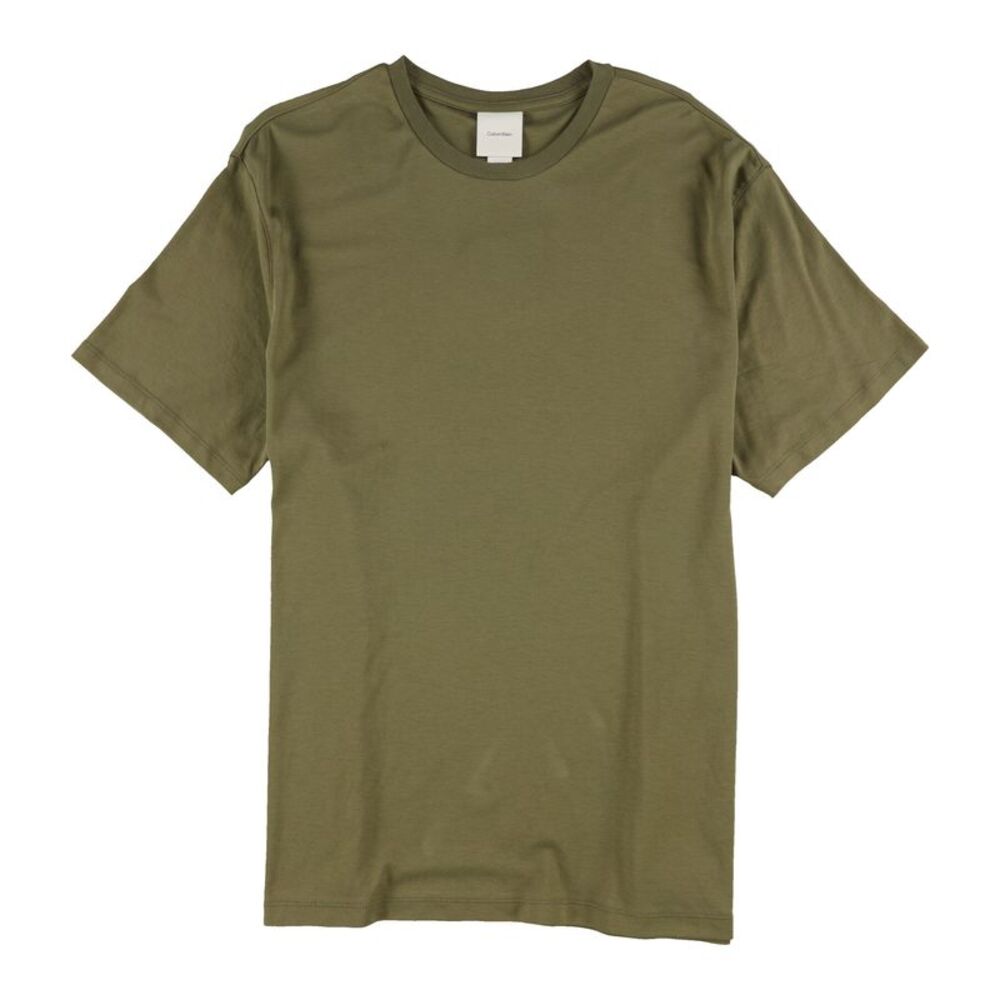 Calvin Klein Mens Supima Cotton Interlock Basic T-Shirt, NWT